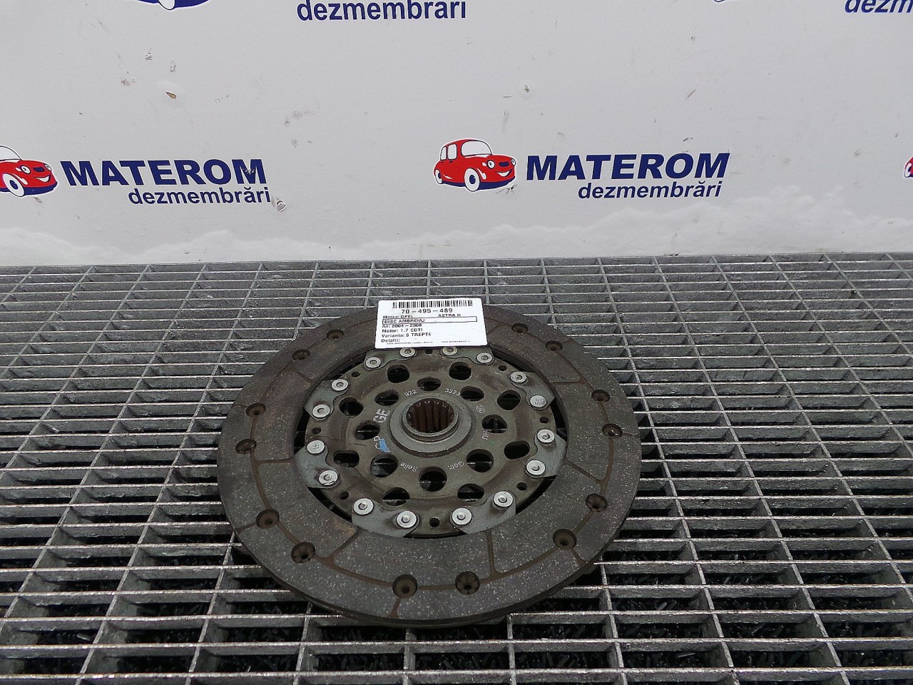 DISC AMBREIAJ OPEL ASTRA H ASTRA H 1.7 CDTI - (2004 2008)