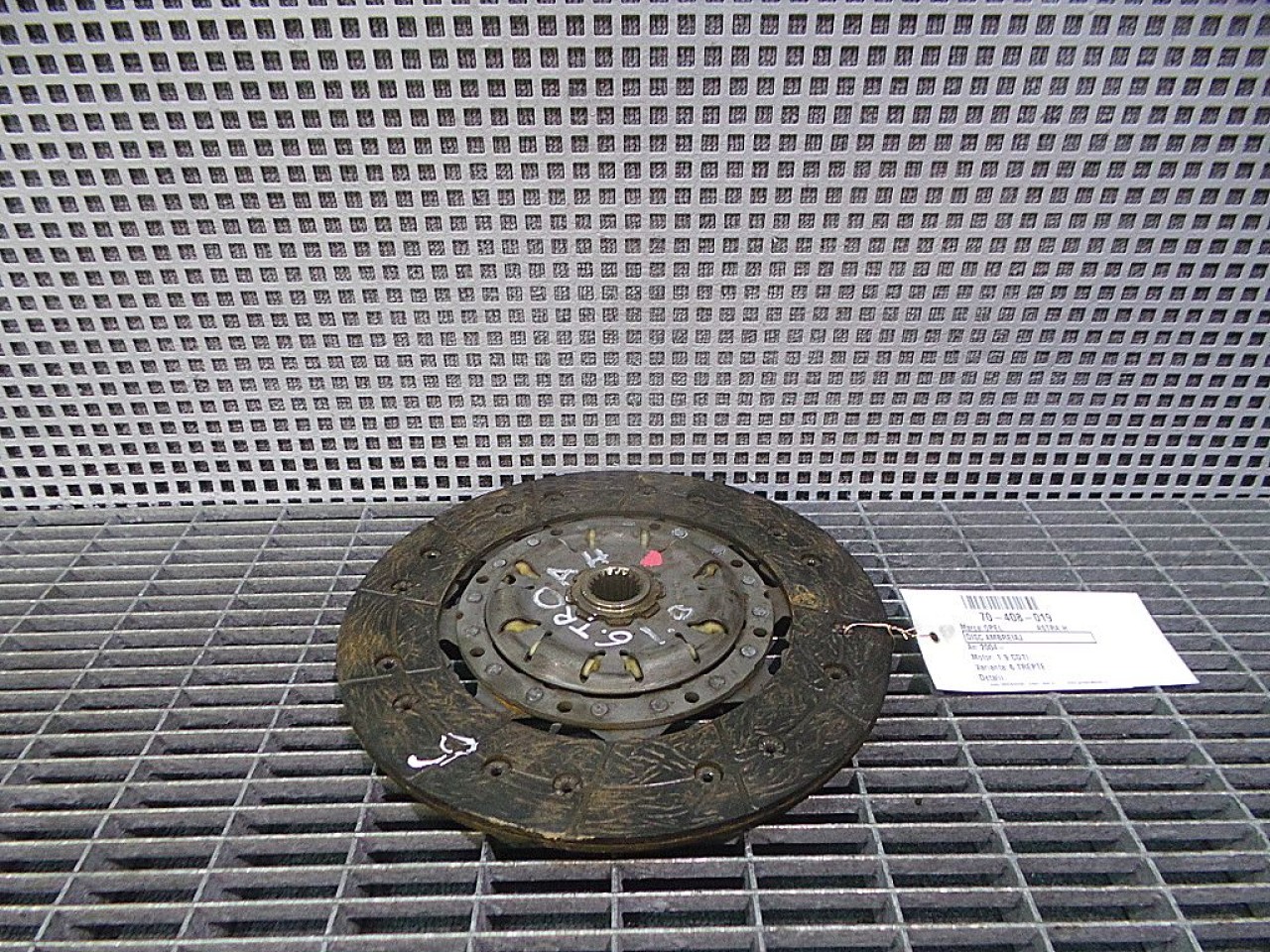 DISC AMBREIAJ OPEL ASTRA H ASTRA H 1.9 CDTI - (2004 2010)