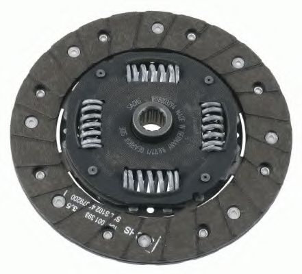 Disc ambreiaj OPEL CORSA C (F08, F68) (2000 - 2009) SACHS 1878 003 294 piesa NOUA