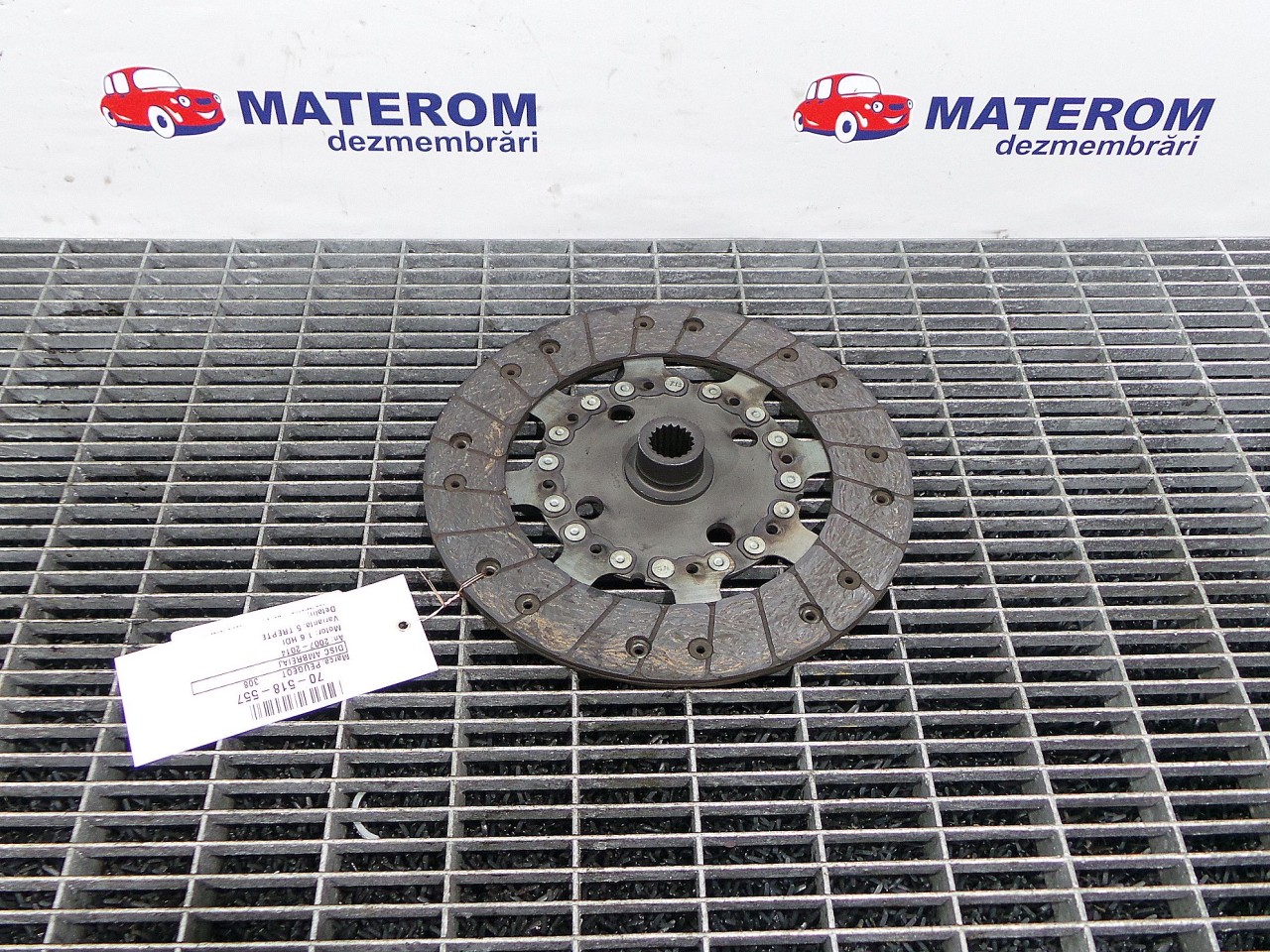 DISC AMBREIAJ PEUGEOT 308 1.6 HDI - (200