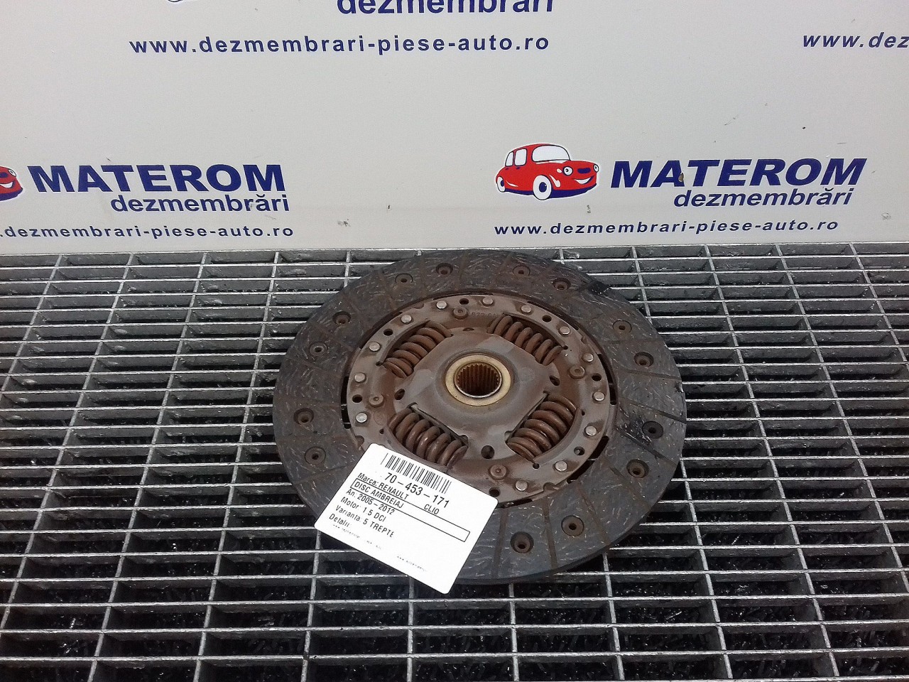 DISC AMBREIAJ RENAULT CLIO CLIO 1.5 DCI - (2005 2012)