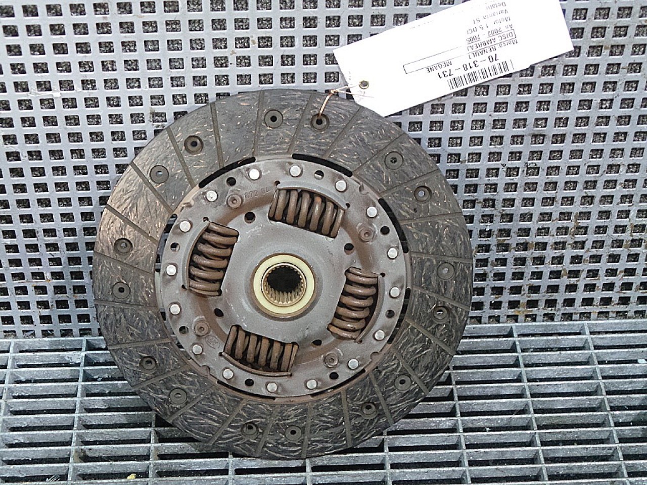 DISC AMBREIAJ RENAULT MEGANE MEGANE 1.5 DCI - (2002 2005)