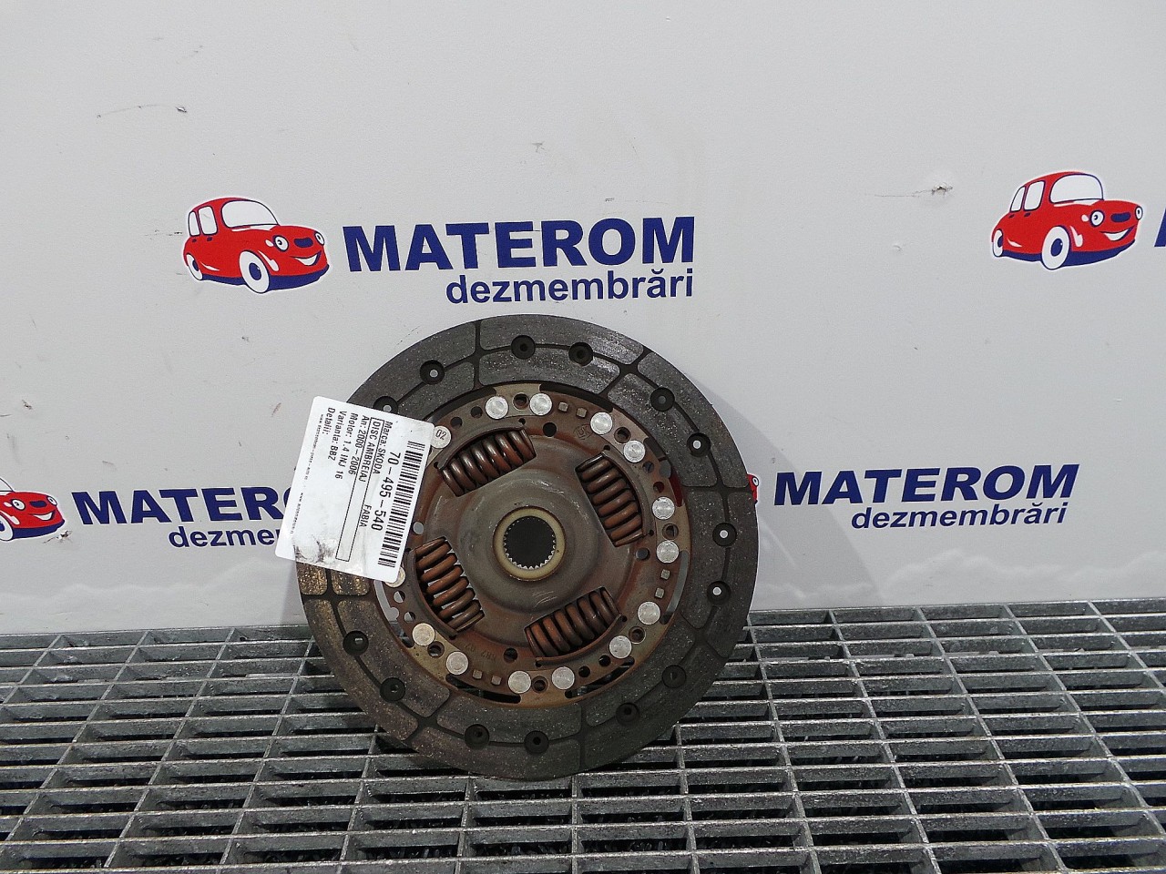 DISC AMBREIAJ SKODA FABIA 1.4 INJ 16V - (2000 2007)