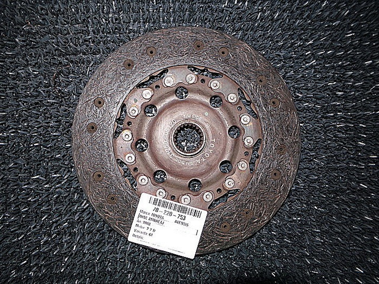 DISC AMBREIAJ TOYOTA AVENSIS 2.2 D - (2003 2008)