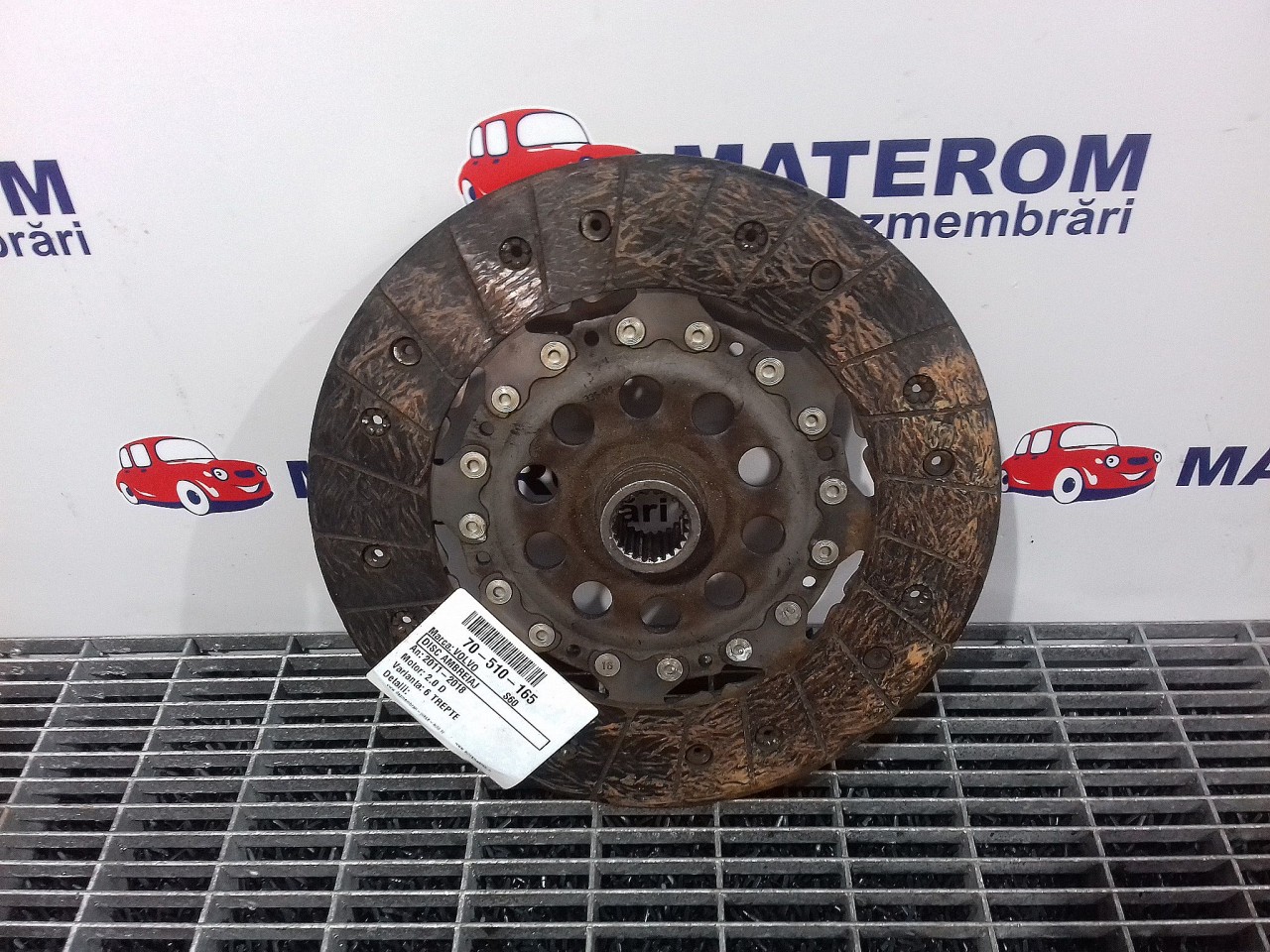 DISC AMBREIAJ VOLVO S60 S60 2.0 D - (2011 2018)