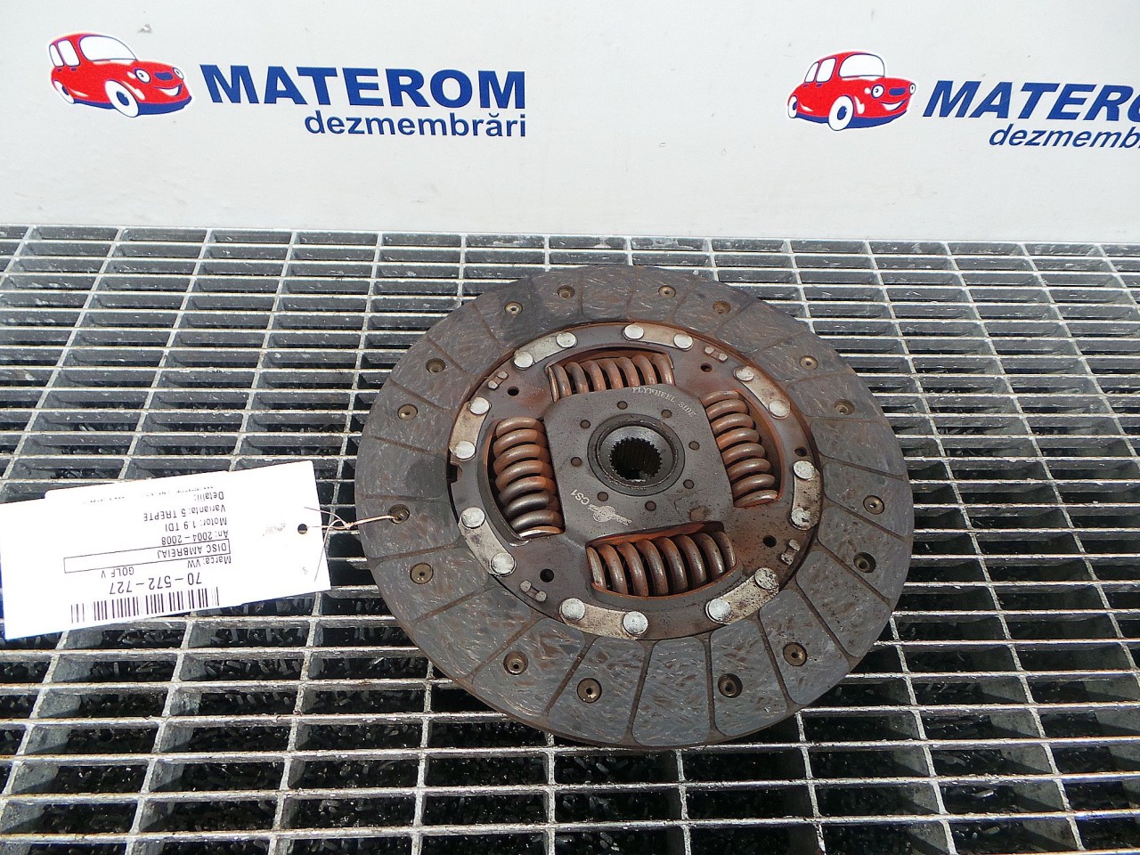 DISC AMBREIAJ VW GOLF V 1.9 TDI - (2004 2008)