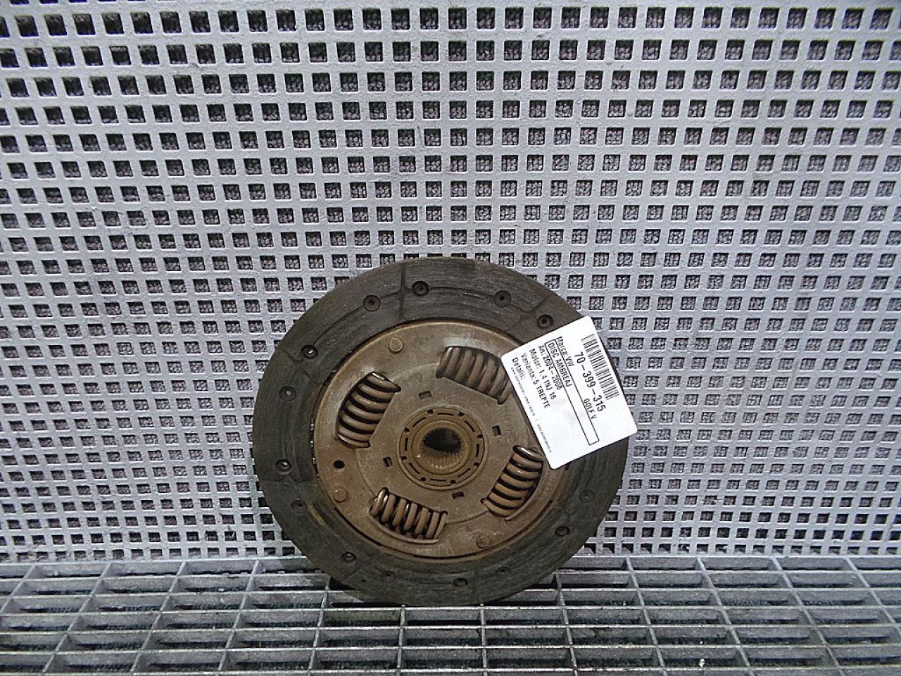 DISC AMBREIAJ VW GOLF V GOLF V 1.4 INJ 16V - (2004 2008)
