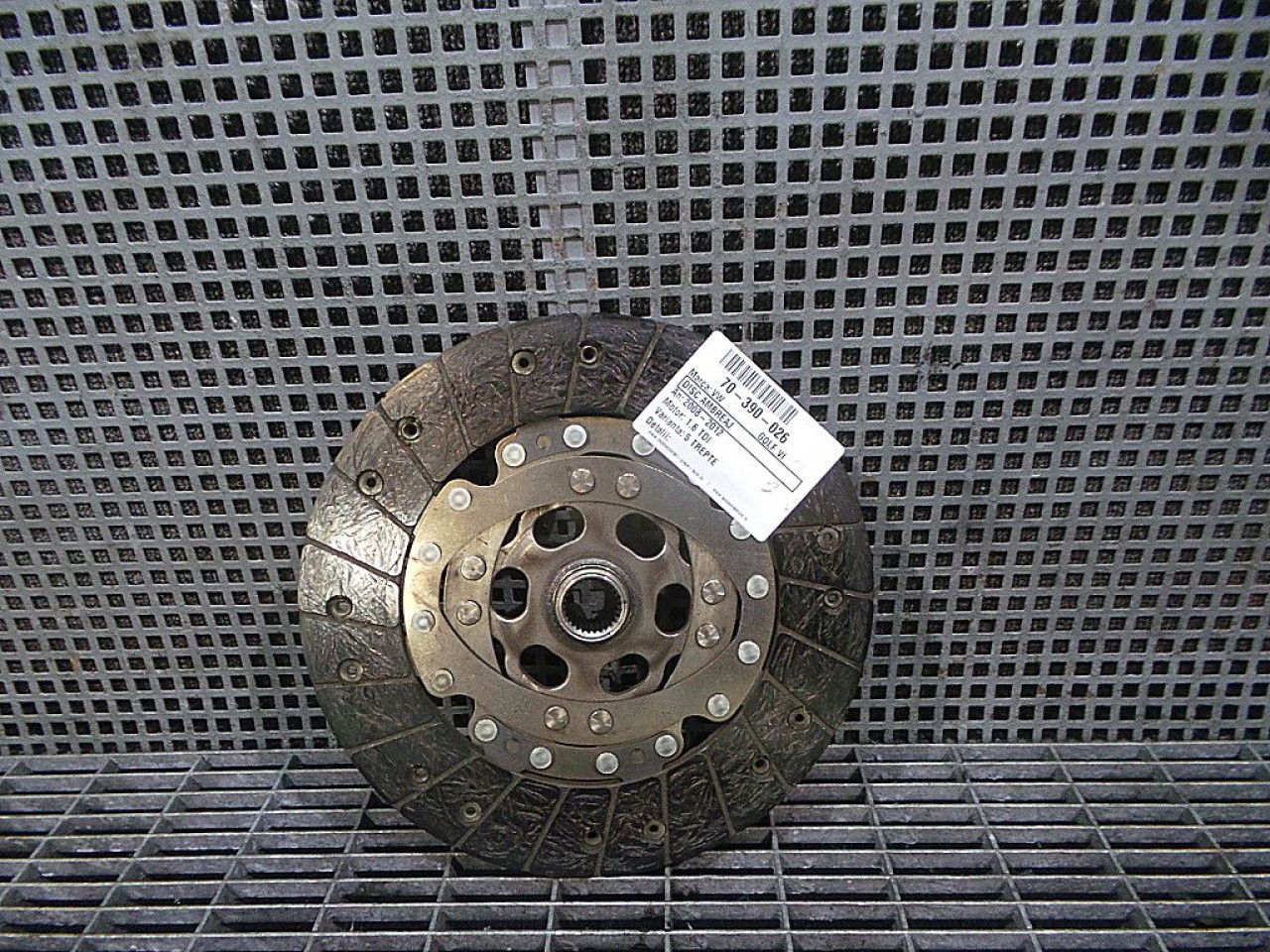 DISC AMBREIAJ VW GOLF VI 1.6 TDI - (2008 2012)