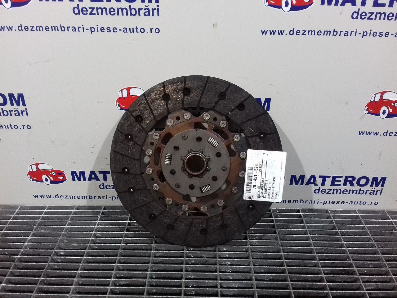DISC AMBREIAJ VW PASSAT PASSAT 2.0 TDI - (2010 2014)
