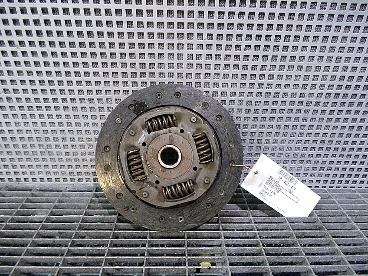 DISC AMBREIAJ VW POLO 1.2 INJ - (2002 2005)