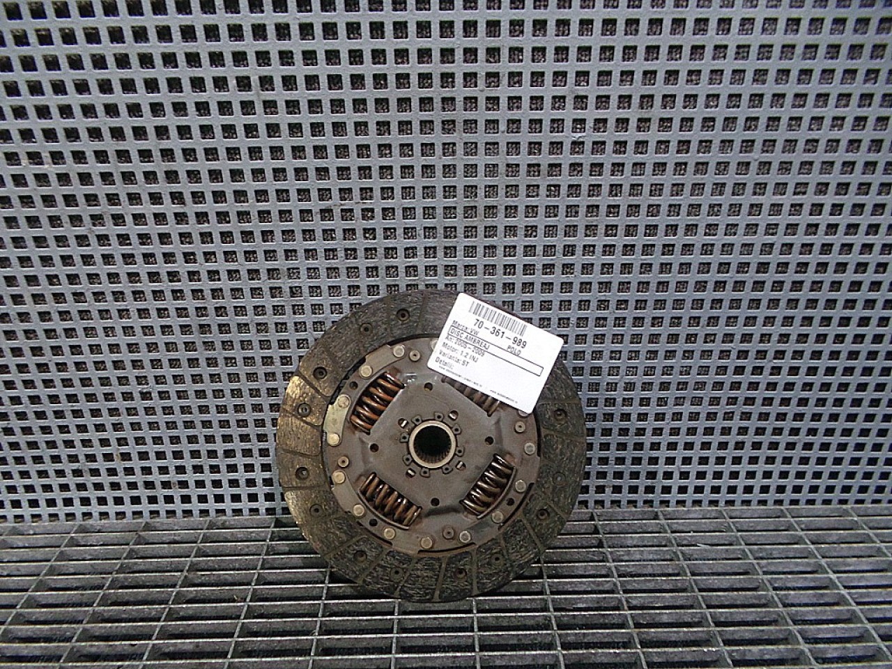 DISC AMBREIAJ VW POLO 1.2 INJ - (2005 2009)