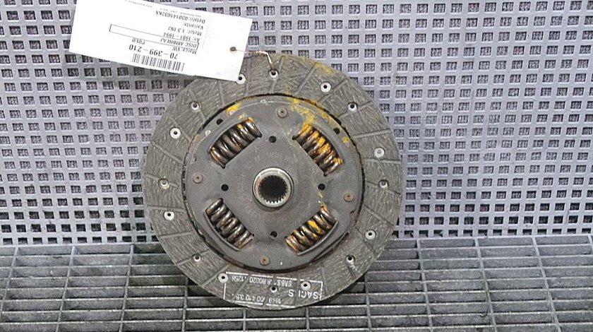 DISC AMBREIAJ VW POLO (86C, 80) 1.3 D diesel (1981 - 10-1994-09)