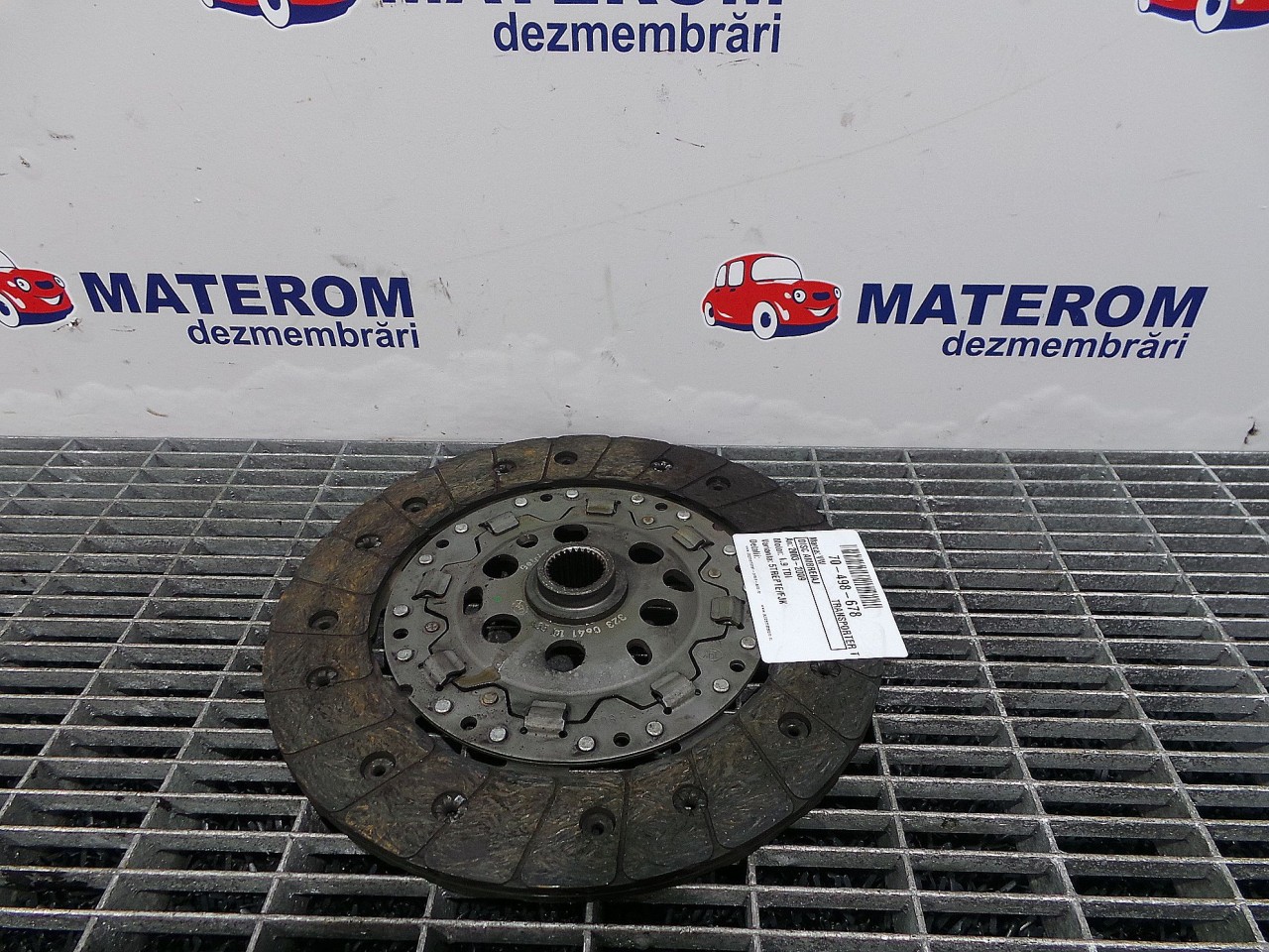DISC AMBREIAJ VW TRANSPORTER T5 TRANSPORTER T5 1.9 TDI - (2003 2009)