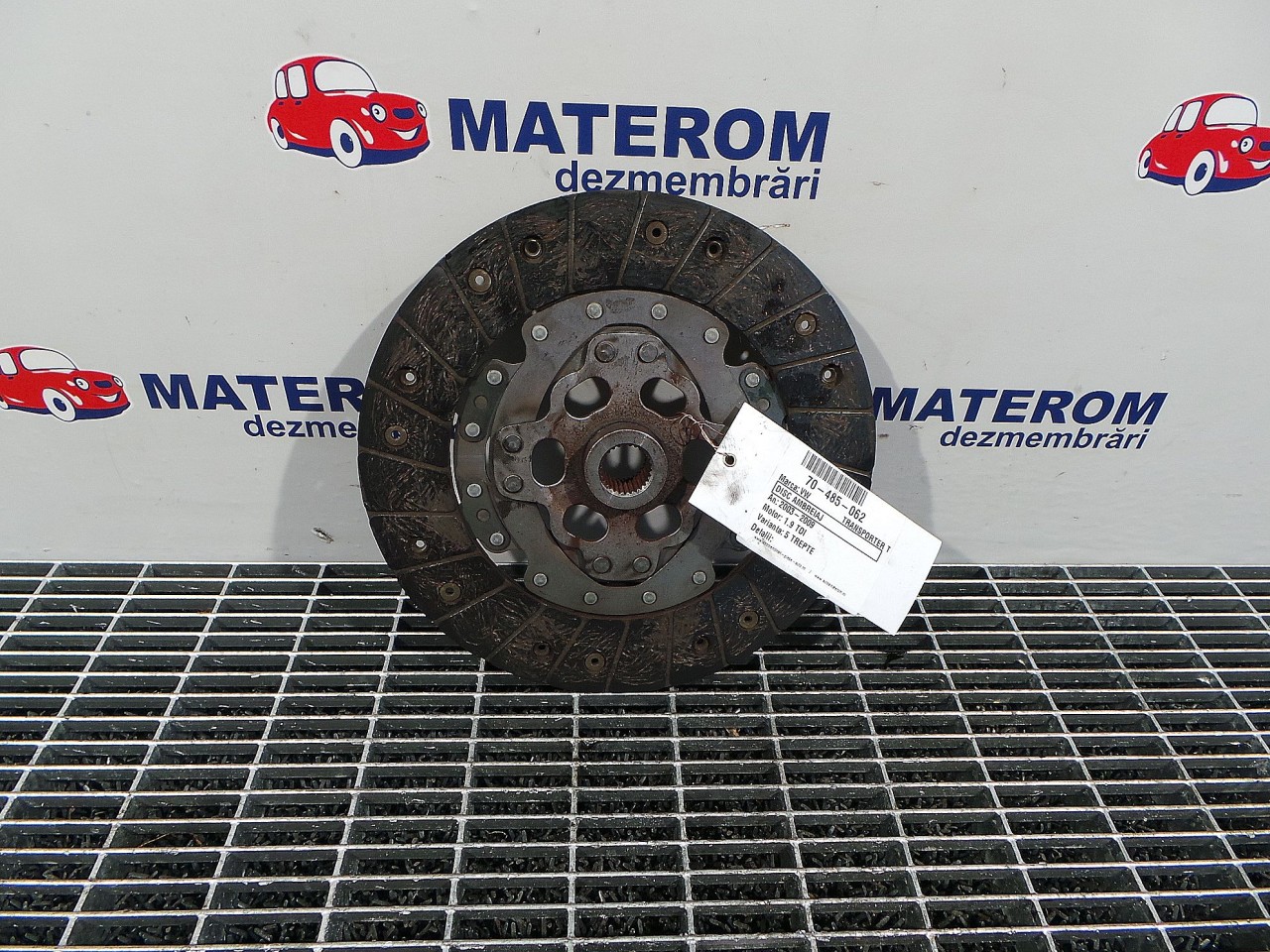 DISC AMBREIAJ VW TRANSPORTER T5 TRANSPORTER T5 1.9 TDI - (2003 2009)