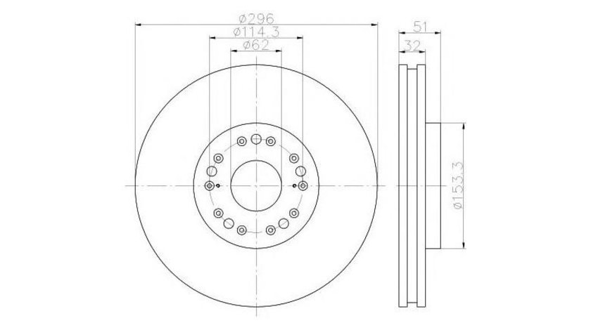 Disc de frana #2 09840210