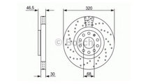 Disc de frana Audi AUDI A4 Avant (8ED, B7) 2004-20...