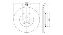 Disc de frana BMW 4 Cabriolet (F33, F83) 2013-2016...