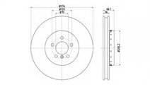 Disc de frana BMW 5 (F10, F18) 2009-2016 #2 142159...
