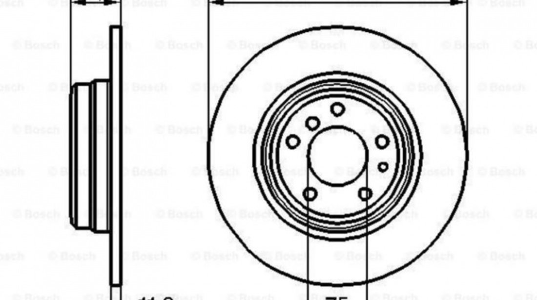 Disc de frana BMW 8 (E31) 1990-1999 #2 08558010