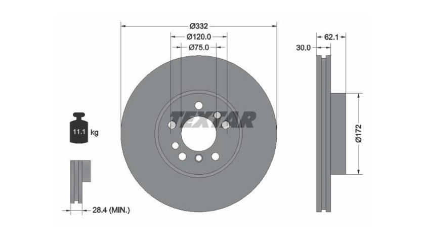 Disc de frana BMW X5 (E53) 2000-2006 #2 0986478973