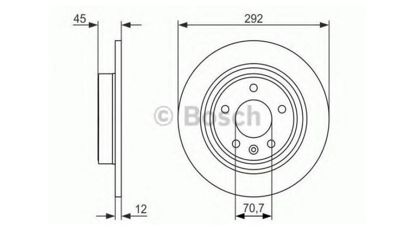 Disc de frana Chevrolet CRUZE hatchback (J305) 2011-2016 #3 08B35110