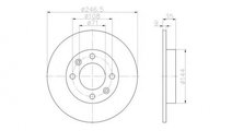 Disc de frana Citroen C4 cupe (LA_) 2004-2011 #2 0...