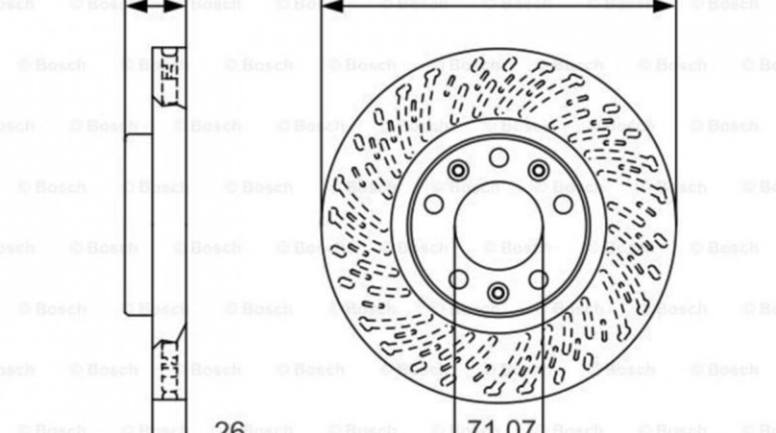 Disc de frana Citroen C4 Grand Picasso II 2013-2016 #2 0986479C35