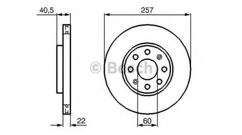 Disc de frana Fiat PUNTO EVO (199) 2008-2016 #3 09584334