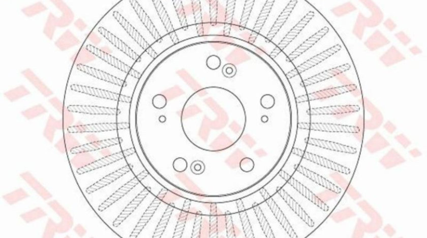 Disc de frana Honda ACCORD VIII (CU) 2008-2016 #2 0986479744