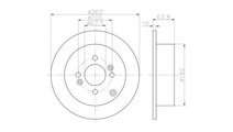 Disc de frana Hyundai i20 (PB, PBT) 2008-2016 #2 0...