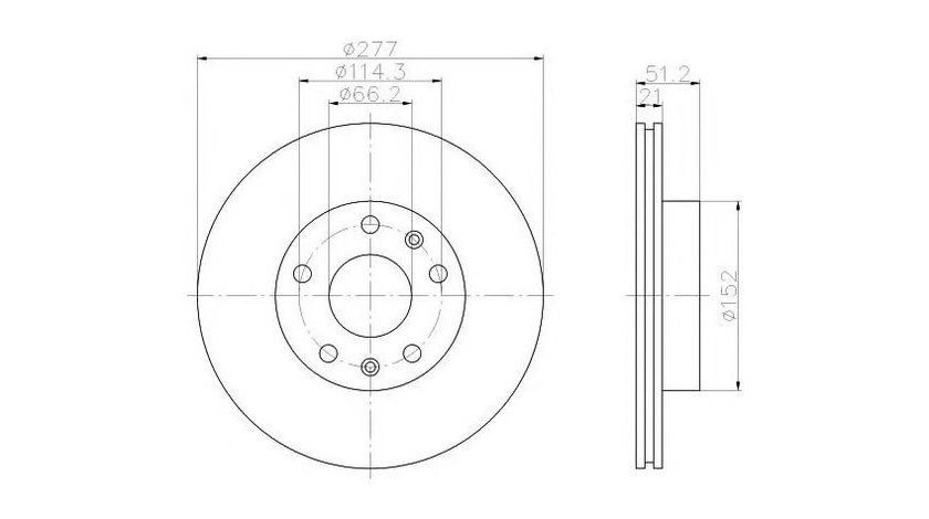 Disc de frana Land Rover FREELANDER Soft Top 1998-2006 #2 09860910