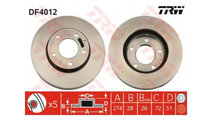 Disc de frana Mazda MPV Mk II (LW) 1999-2006 #2 09...