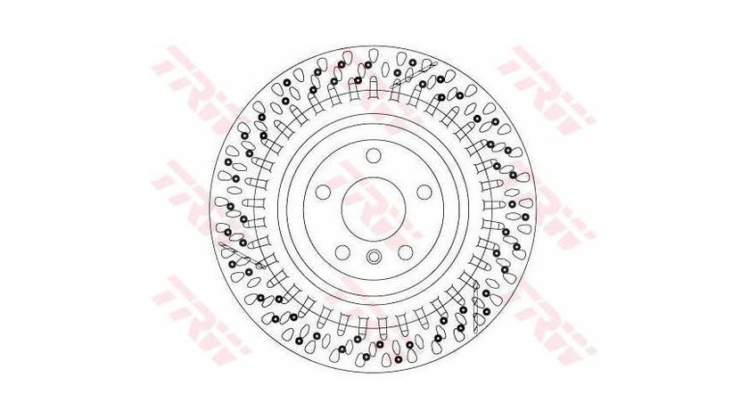 Disc de frana Mercedes GLE cupe (C292) 2015-2016 #2 1664230512