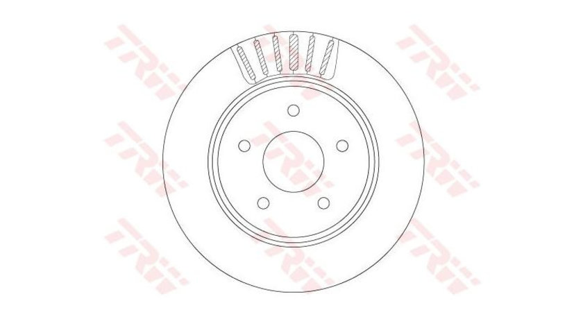 Disc de frana Nissan X-TRAIL (T32) 2013-2016 #2 0986479D20