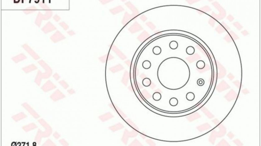 Disc de frana Skoda OCTAVIA Combi (5E5) 2012-2016 #2 08B41310