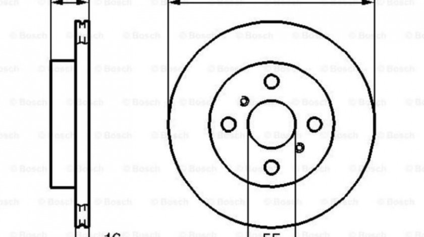 Disc de frana Toyota STARLET (EP91) 1996-1999 #2 09771910