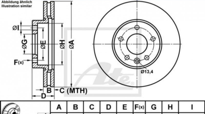 Disc de frana Volkswagen VW TRANSPORTER / CARAVELLE Mk V bus (7HB, 7HJ, 7EB, 7EJ, 7EF) 2003-2016 #2 0986479211