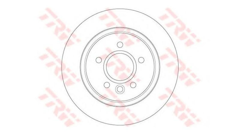 Disc de frana Volvo V40 hatchback 2012-2016 #2 0986479691