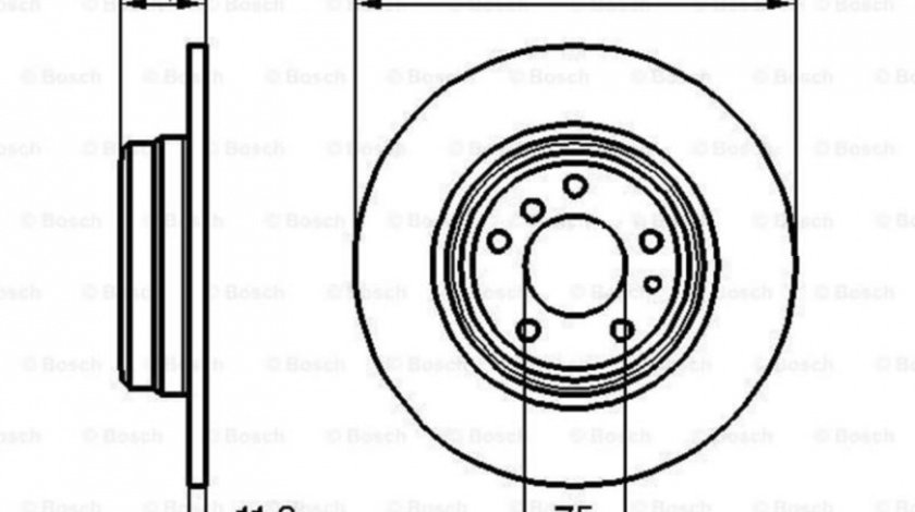 Disc de franare BMW 7 (E38) 1994-2001 #2 08558010