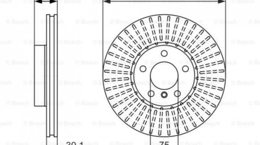 Disc de franare BMW X5 (E70) 2007-2013 #2 0986479624