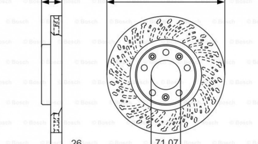 Disc de franare Citroen C4 Picasso II 2013-2016 #2 0986479C35