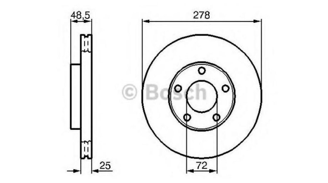 Disc de franare Mazda 3 (BK) 2003-2009 #3 0986479179