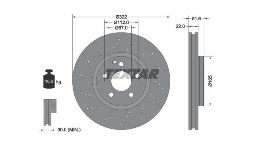 Disc de franare Mercedes CLS (C218) 2011-2016 #2 0004211812