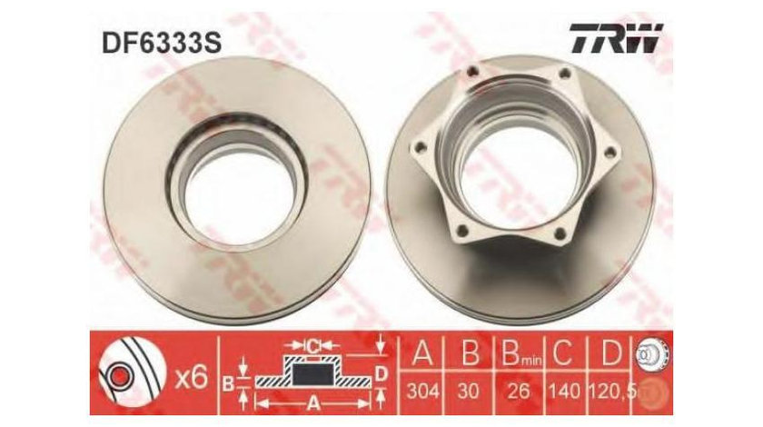 Disc de franare Mercedes VARIO bus 1996-2016 #2 0155232081