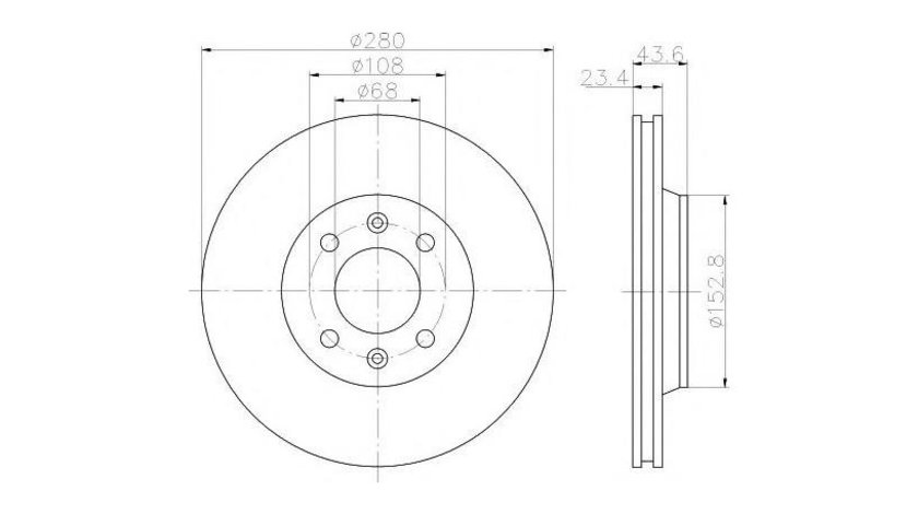 Disc de franare Saab 900 (AC4, AM4) 1979-1993 #2 09503510