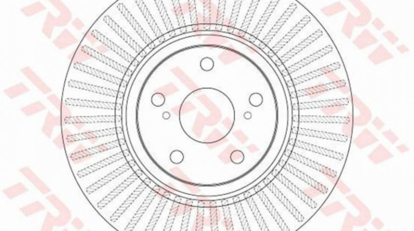 Disc de franare Toyota VERSO (_AUR2_, _ZGR2_) 2009-2016 #2 0986479562