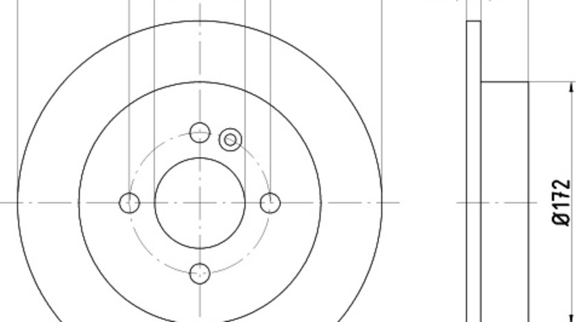 Disc frana (92107603 TEXTAR)