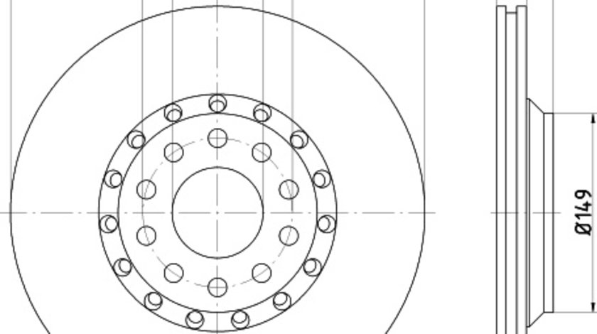 Disc frana (92122400 TEXTAR)