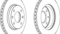 Disc frana ALFA ROMEO 146 (930) (1994 - 2001) FERO...