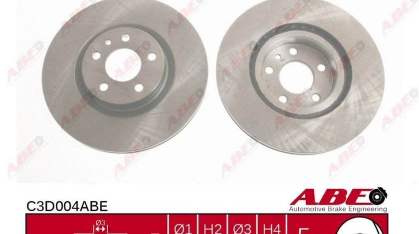 Disc frana ALFA ROMEO 147 937 Producator ABE C3D004ABE